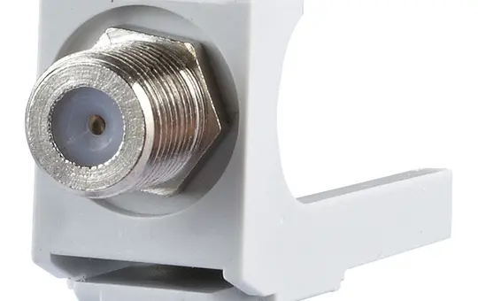 METZ CONNECT 130898-01-I Koax-Modul mit F-Buchse Modular Jack