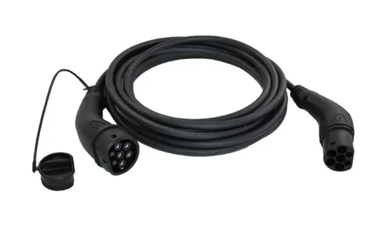 HARTING 08914090105A0 Ladekabel 11 kW Typ 2 auf Typ 2 | 5 m