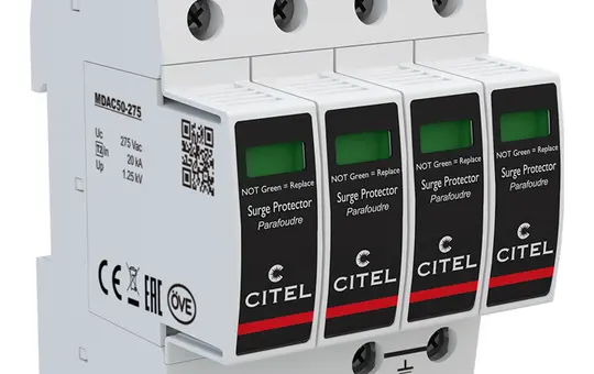 CITEL 821110224 Überspannungsschutz Typ 2 4-polig, TN-S, Imax= 50 kA