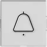GIRA Wippe mit abtastbarem Symbol System 55 