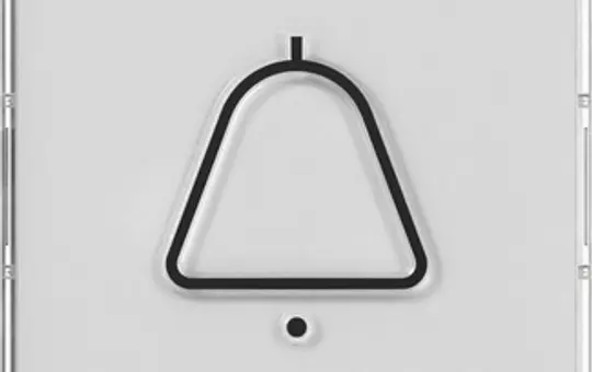 GIRA Wippe mit abtastbarem Symbol System 55 