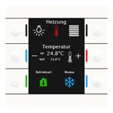 MDT BE-TAS86T.02 KNX-Tastsensor Smart 86 Temperatursensor | reinweiß glänzend