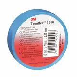 3M 7100184724 Temflex Vinyl-Isolierband Typ 165 | blau | 15 mm/10 m