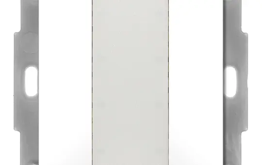 MDT BE-TA5502.G2 KNX-Tastsensor 55 v2 2-fach | reinweiß glänzend