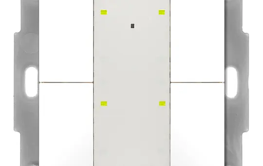 MDT BE-TA55P4.G2 KNX-Tastsensor Plus UP v2 4-fach | reinweiß glänzend