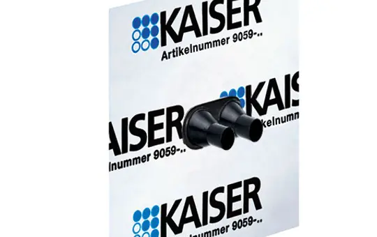 KAISER 9059-55 Luftdichtungsmanschette 2-fach | 15-22 mm