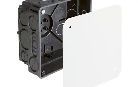 KAISER 1095-91 Unterputz-Verbindungskasten Deckel, VDE | 107x107 mm