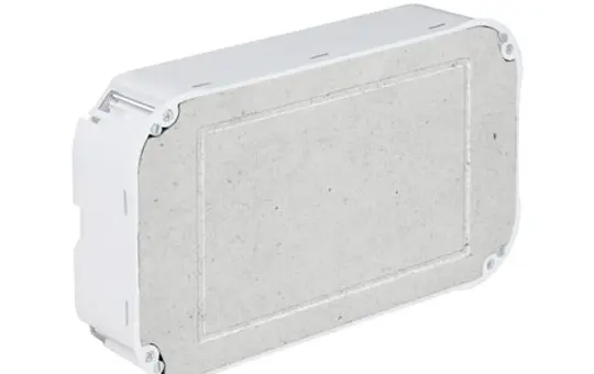 KAISER 9192-27 Universal-Einbaugehäuse mit Faserplatte UP 240x140x72 mm, halogenfrei