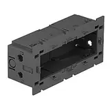 OBO BETTERMANN 6288579 Geräteeinbaudose 3-fach, abklappbar | eisengrau