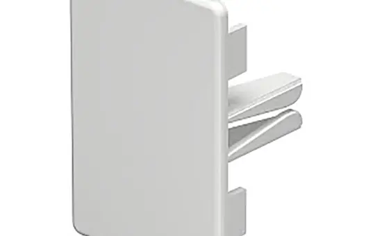 OBO BETTERMANN 6193226 Endstück WDK reinweiß | 40x60 mm