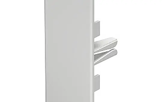 OBO BETTERMANN 6193234 Endstück WDK reinweiß | 40x90 mm