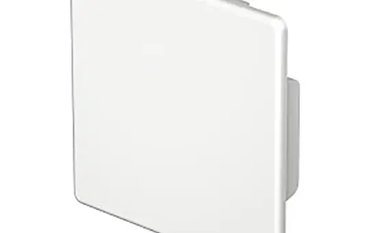 OBO BETTERMANN 6193285 Endstück WDK reinweiß | 60x60 mm