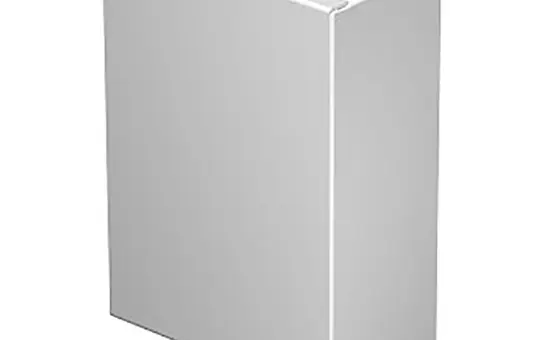 OBO BETTERMANN 6193391 Endstück WDK reinweiß | 80x210 mm