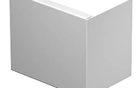OBO BETTERMANN 6193395 Endstück WDK reinweiß | 100x130 mm