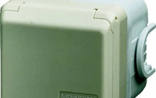 MENNEKES 4130 Cepex-Unterputzsteckdose 32 A, 5-polig, 400 V | perlweiß
