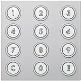 RITTO 1876420 Portier Codiermodul Codiermodul | silber