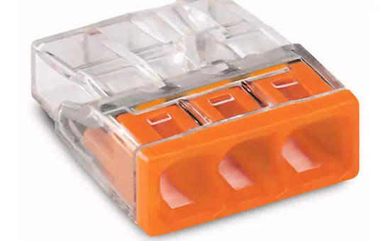 WAGO 2273-203 Verbindungsklemme Serie 2273 3-fach