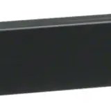 HAGER SL2005529011 tehalit Sockelleistenkanal-Oberteil Standard | graphitschwarz | 20x55 mm
