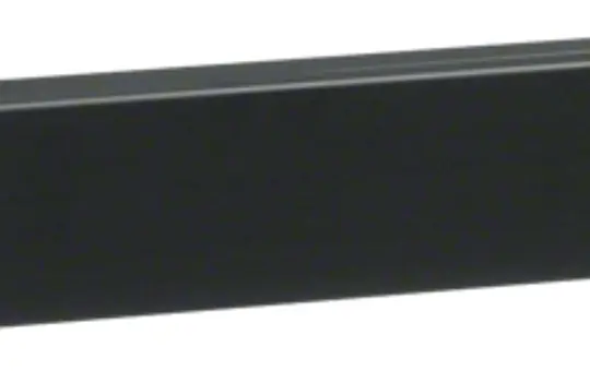 HAGER SL2005529011 tehalit Sockelleistenkanal-Oberteil Standard | graphitschwarz | 20x55 mm