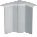 HAGER SL200804D1 tehalit Sockelleistenkanal-Inneneck einstellbar | aluminium | 20x80 mm
