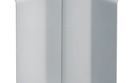 HAGER SL200804D1 tehalit Sockelleistenkanal-Inneneck einstellbar | aluminium | 20x80 mm