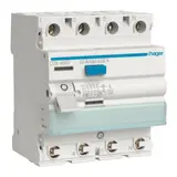 HAGER CDS463D FI-Schutzschalter 4-polig 30 mA Typ A 63 A, QuickConnect