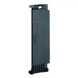 HAGER M5429 tehalit Klammer für Leitungsführungskanal Kunststoff, halogenfrei, in Stanzloch rastend | schwarz | 110 mm