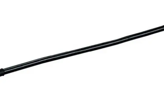 HAGER K67L Kabelbrücke NYAF 10 mm², Gabelkabelschuh | schwarz | 250 mm