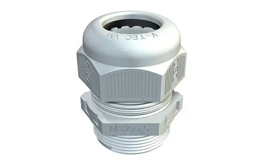 OBO BETTERMANN 2022864 Kabelverschraubung V-TEC metrisches Gewinde | lichtgrau | M16
