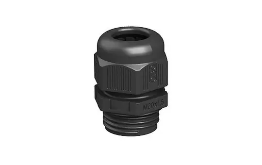 OBO BETTERMANN 2022885 Kabelverschraubung V-TEC metrisches Gewinde | schwarz | M16