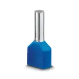 PHOENIX 3200836 Doppel-Aderendhülse 10 mm | blau | 2,5 mm²