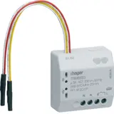 HAGER TRM693G KNX-Funk-Schaltaktor UP 1-fach, 2 Eingänge, 3-Draht