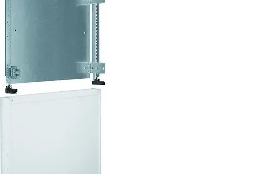 HAGER UD32C1 Baustein universN Montageplatte, geschlossen | 450x500 mm