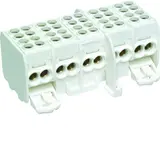 HAGER KH25C Hauptleitungsabzweigklemme fingersicher 5-polig | reinweiß | 25 mm²