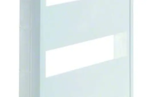 HAGER US31A3 Berührungsschutzabdeckung universN waagerecht geschlitzt,asymmetrisch | 450x250 mm