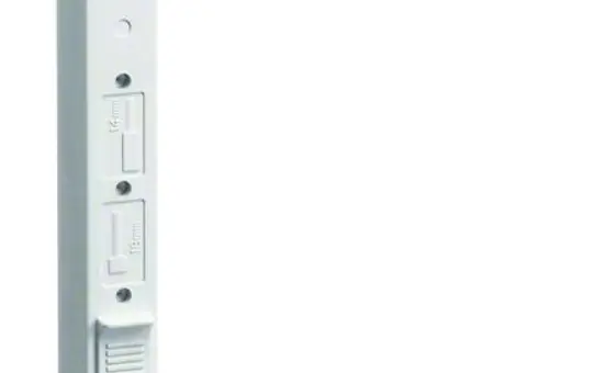 HAGER KCF663L Phasenschiene vertikal 3P+N 2-reihig, links