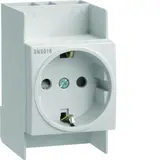 HAGER SNS016 SCHUKO-Steckdose REG 1-fach