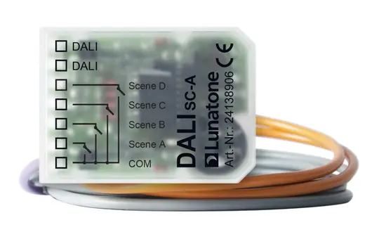 LUNATONE 24138906 DALI-Szenenkontrollmodul Szenen nicht programmierbar