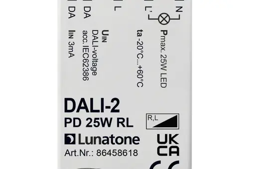 LUNATONE 86458618 DALI-Dimmaktor 25 W UP Phasenanschnitt (RL)