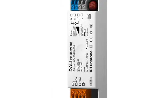 LUNATONE 86458619-300 DALI-Dimmaktor 300 W DE Phasenabschnitt (RC)