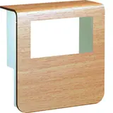 HAGER SL20080932D2 tehalit Geräteträgeroberteil Standard | buche | 20x80 mm