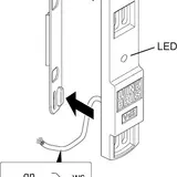 WINKHAUS 4983720 Fensterkontakt VdS-Klasse C, Öffnung/Kipp