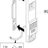 WINKHAUS 4983723 Fensterkontakt VdS-Klasse B, Öffnung/Kipp