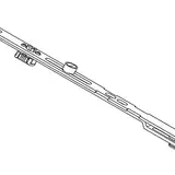 WINKHAUS 5095898 Mittenverriegelung Magnet | 150 mm