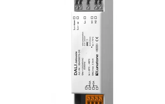 LUNATONE 86458676-DE DALI-Jalousieaktor DE 1-fach