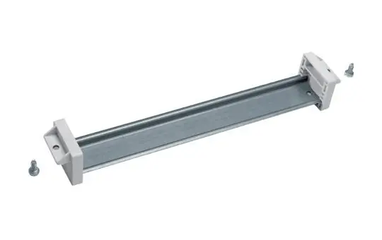 HAGER UT22C DIN-Hutschiene für Kleinverteiler 7,5 mm, isoliert | 250 mm