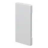 HAGER BR6513069016 tehalit Brüstungskanal-Endstück Kunststoff halogenfrei | verkehrsweiß | 65x130 mm