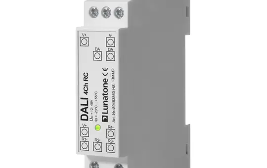 LUNATONE 89453860-HS DALI-Relais-Controller REG 4-fach