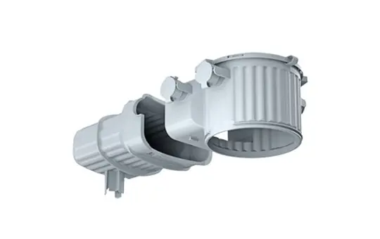 KAISER 1281-30 Einbaugehäuse HaloX Ortbeton, Tunnel 190 mm | Ø 100 mm