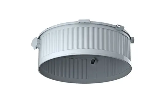 KAISER 1283-00 Einbaugehäuse HaloX Ortbeton, ohne Tunnel | Ø 250 mm